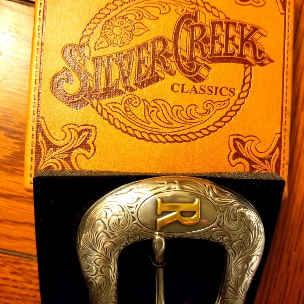 Silver Creek Belt Buckle
